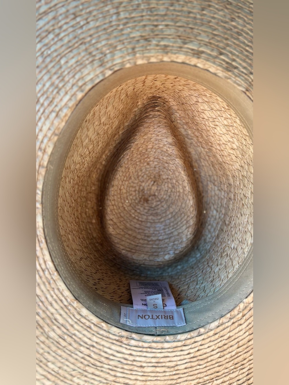 Brixton Jo Rancher Limited In Natural Straw Hat NEW no Tags. SPF 50+ Size Small - Picture 10 of 13